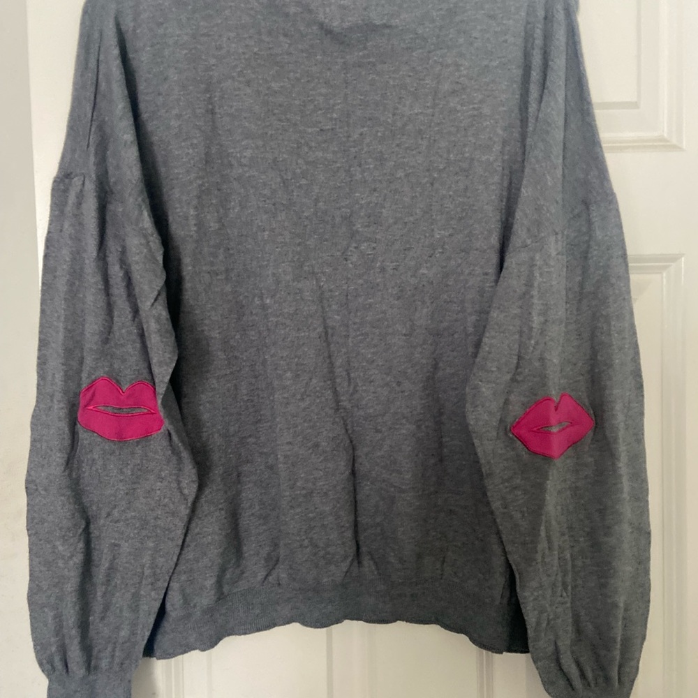 ASOS Curve Gray Crewneck Sweatshirt